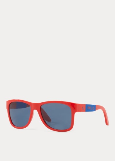 Gafas De Sol Polo Ralph Lauren Hombre Rojos - Color-Blocked - OBANX6057